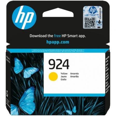 Cartucho de Tinta Original HP nº924/ Amarillo