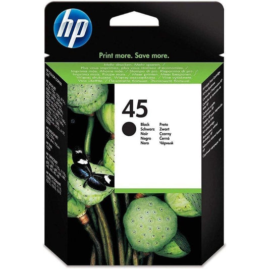Cartucho de Tinta Original HP n.º 45/ Preto