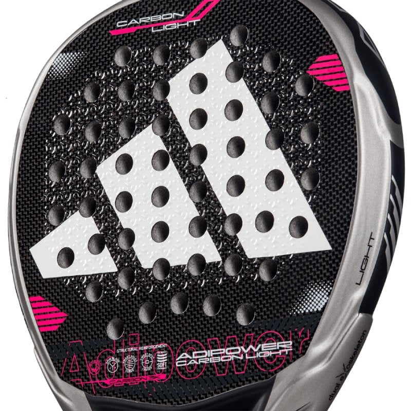 Raquete de Padel Adidas Adipower Carbon Light 3.4/ Preta