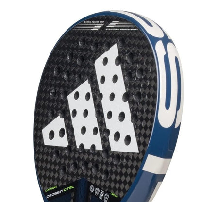 Pala de Pádel Adidas Cross It Carbon Control 3.4 2025/ Azul y Blanca