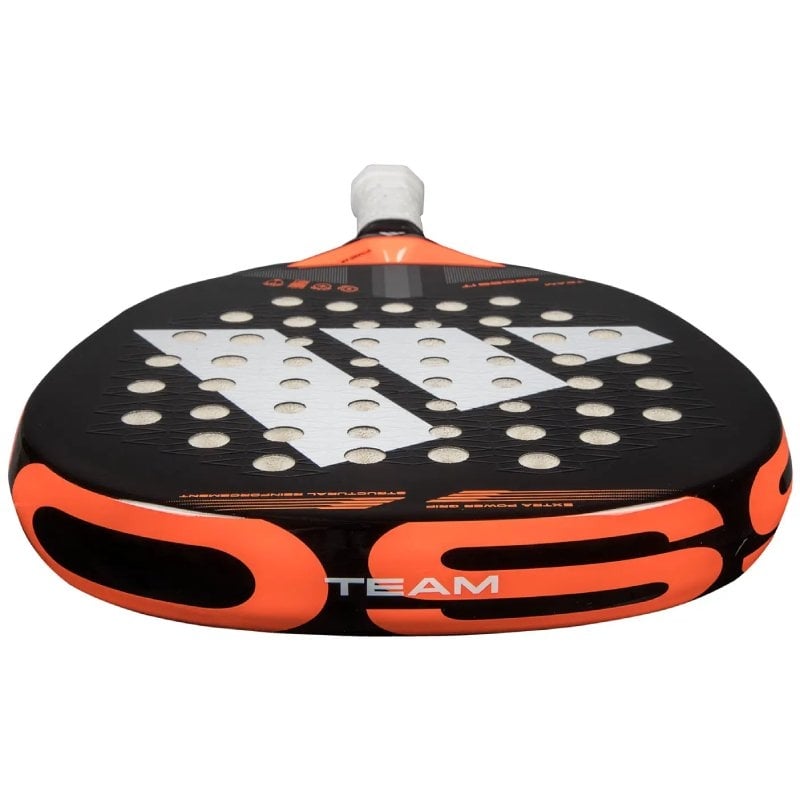 Pala de Pádel Adidas Cross It Team 3.4 2025/ Negra y Naranja