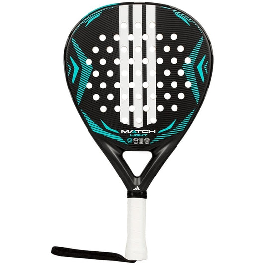 Raquete de Padel Adidas Match Light 2026/ Preta