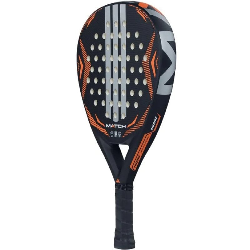 Pala de Pádel Adidas Match 3.5 2026/ Negra y Naranja