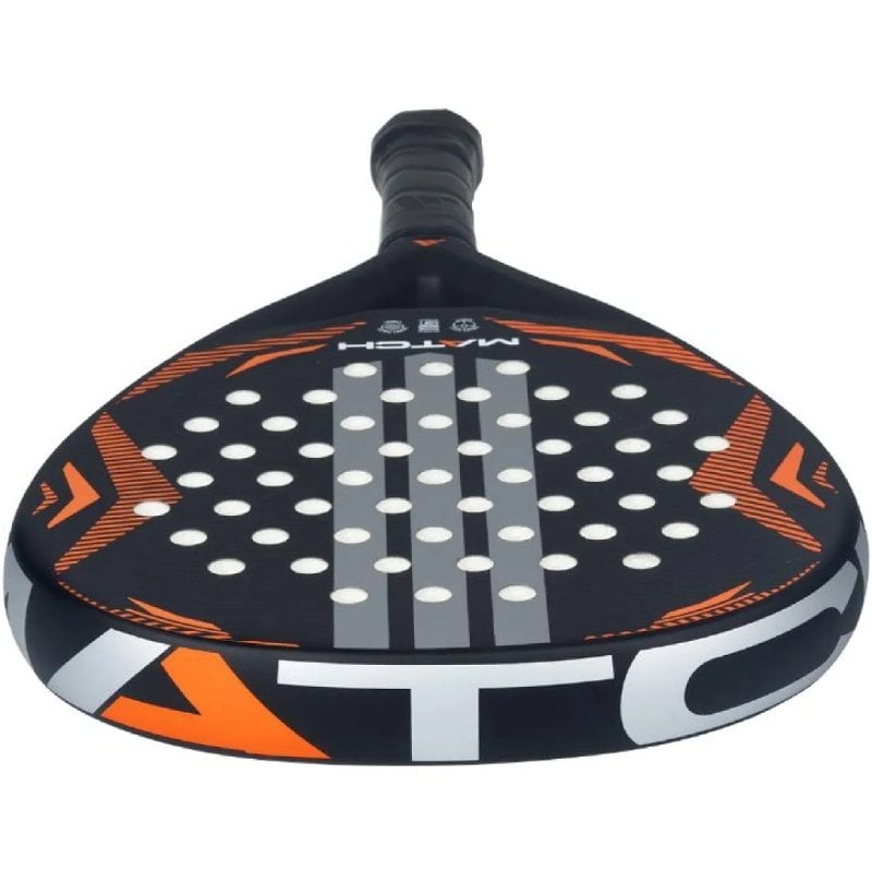 Pala de Pádel Adidas Match 3.5 2026/ Negra y Naranja