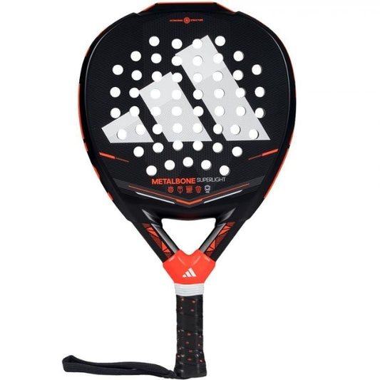 Raquete de Padel Adidas Metalbone Superlight 2026/ Preto e Laranja