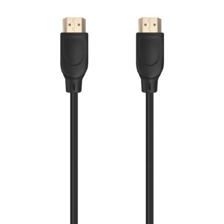 Cable HDMI 2.0 4K Aisens A120-0722/ HDMI Macho - HDMI Macho/ 1m/ Negro
