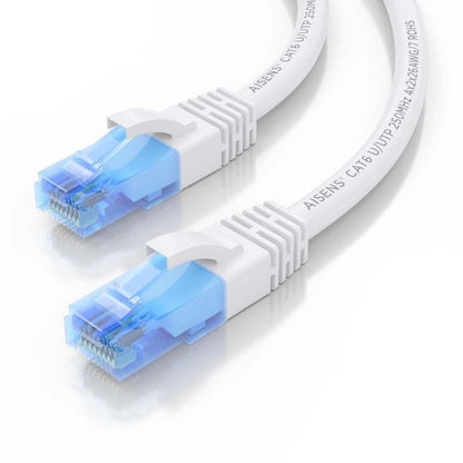Cabo de Rede RJ45 AWG26 CCA UTP Aisens A135-0820 Cat.6/ 1.5m/ Branco