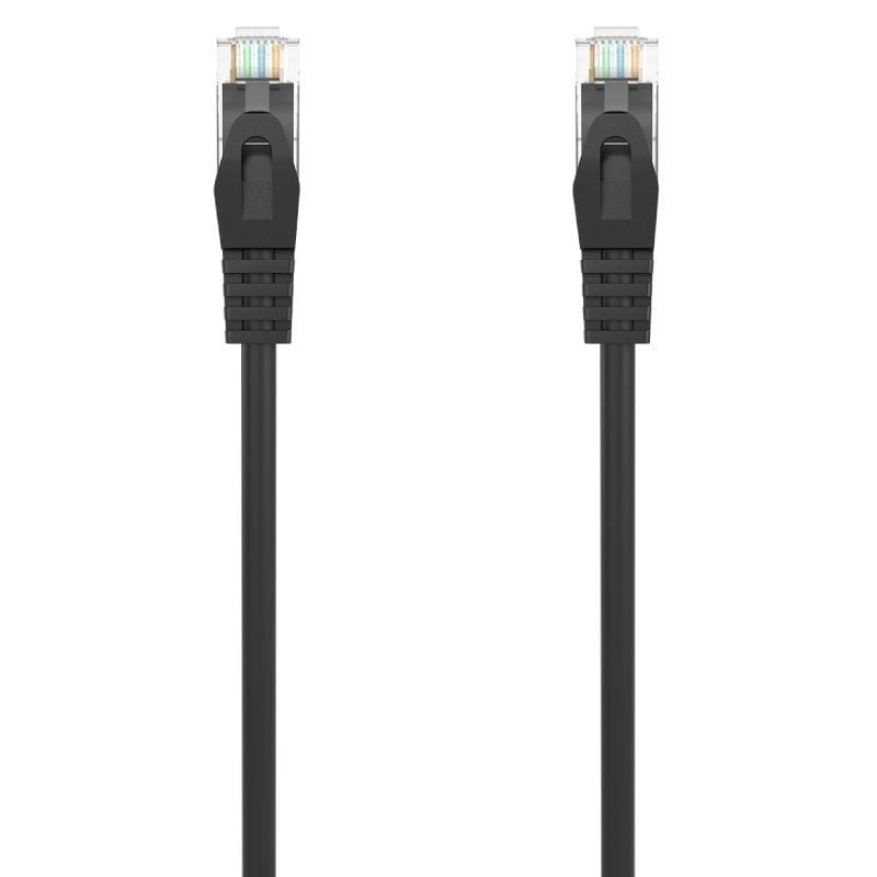 Cabo de Rede RJ45 AWG24 UTP Aisens A145-0586 Cat.6A/ LSZH/ 50cm/ Preto