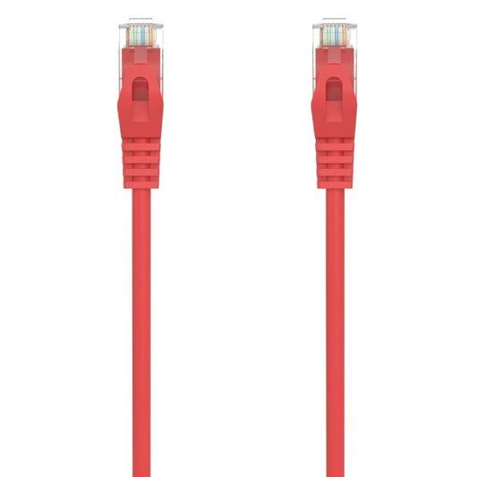 Cable de Red RJ45 AWG24 UTP Aisens A145-0558 Cat.6A/ LSZH/ 50cm/ Rojo