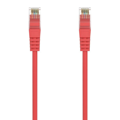 Cabo de Rede RJ45 AWG24 UTP Aisens A145-0558 Cat.6A/ LSZH/ 50cm/ Vermelho
