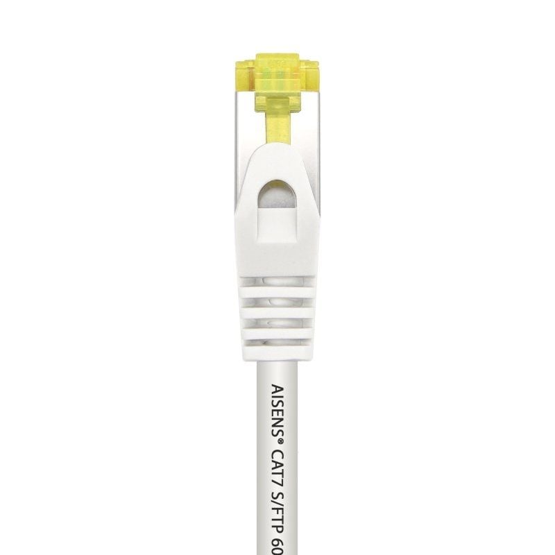 Cabo de Rede RJ45 SFTP Aisens A146-0489 Cat.7/ 50cm/ Branco