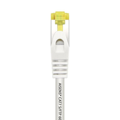 Cabo de Rede RJ45 SFTP Aisens A146-0489 Cat.7/ 50cm/ Branco