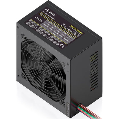 Fuente de Alimentación Aisens ASPC-500ATX-SEOBK/ 500W/ Ventilador 12cm