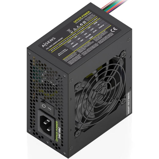 Fonte de Alimentação SFX Aisens ASPC-500SFX-SEOBK/ 500W/ Ventoinha 8cm