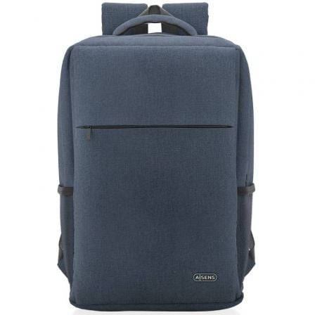 Mochila Aisens ASBG-BP082-BL para Portátiles hasta 17"/ Azul