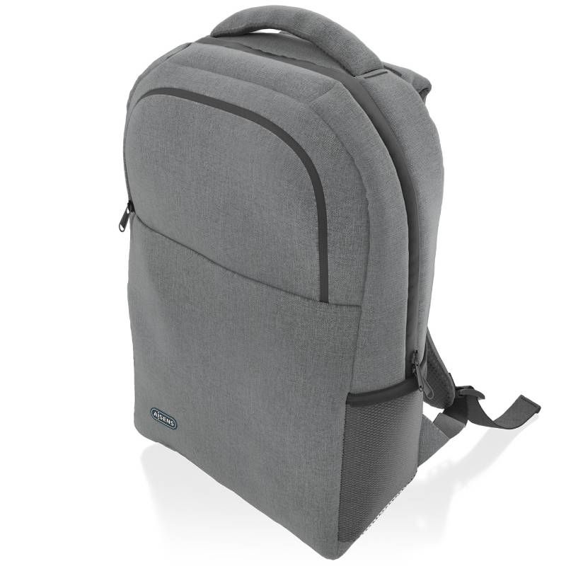 Mochila Aisens Premium ASBG-BP083-GR para Portáteis até 15.6"/ Cinzento