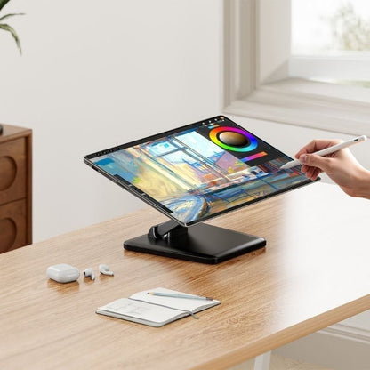 Suporte de Secretária para Monitor/POS Aisens DT27T-443/ Inclinável/ até 10kg