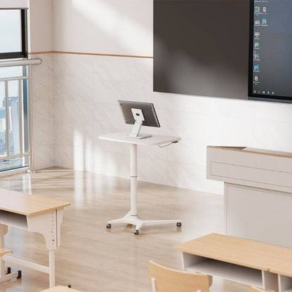 Suporte de secretária para monitor Aisens DT27T-445/ Inclinável/ até 10kg