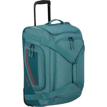Mala de Viagem com Rodas American Tourister City Racer S/ 55x35x25cm/ 2 Rodas/ Azul Esverdeado