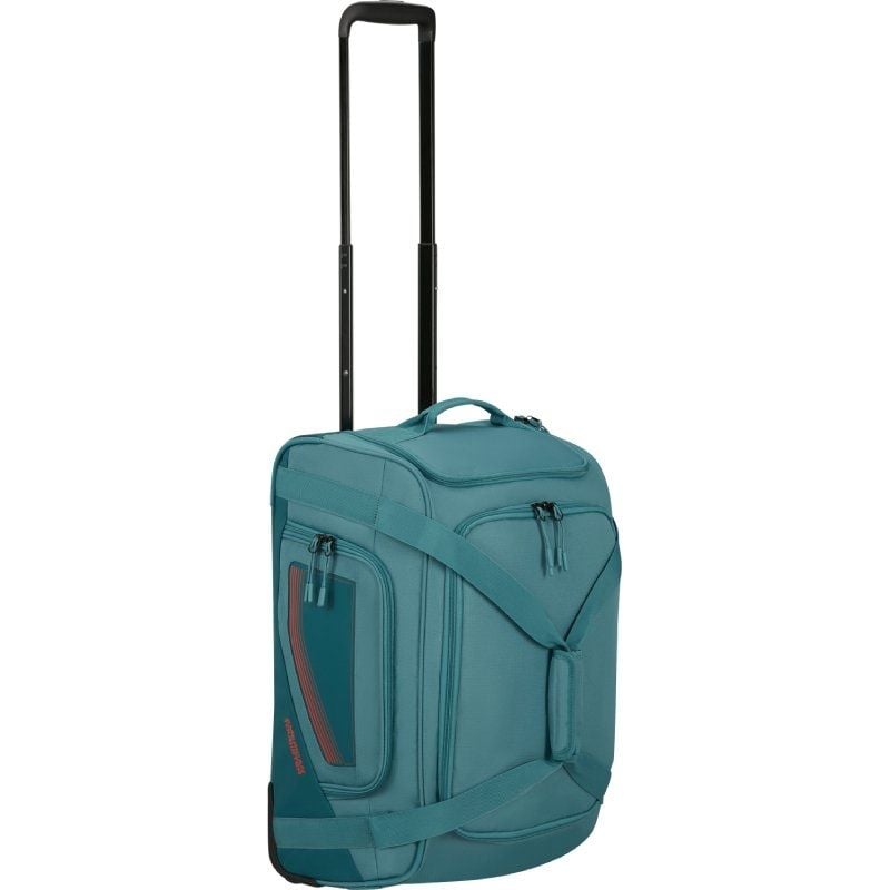 Mala de Viagem com Rodas American Tourister City Racer S/ 55x35x25cm/ 2 Rodas/ Azul Esverdeado