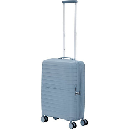 Mala de Cabine American Tourister FastForward Spinner Expansível 55cm/ 55x40x23cm/ 4 Rodas/ Azul