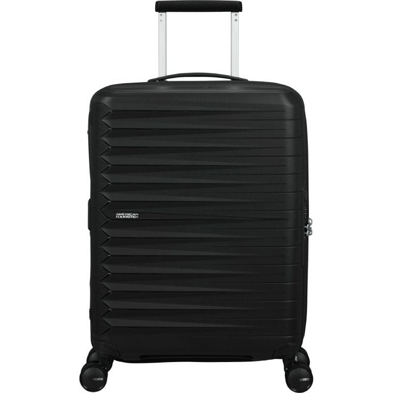 Mala de Cabine American Tourister FastForward Spinner Expansível 55cm/ 55x40x23cm/ 4 Rodas/ Preto