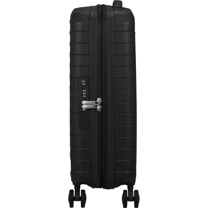 Mala de Cabine American Tourister FastForward Spinner Expansível 55cm/ 55x40x23cm/ 4 Rodas/ Preto