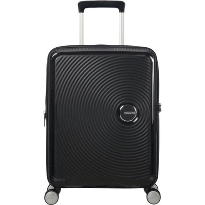 Mala de Cabine American Tourister SoundBox Spinner 55cm/ 55x40x20cm/ 4 Rodas/ Preta