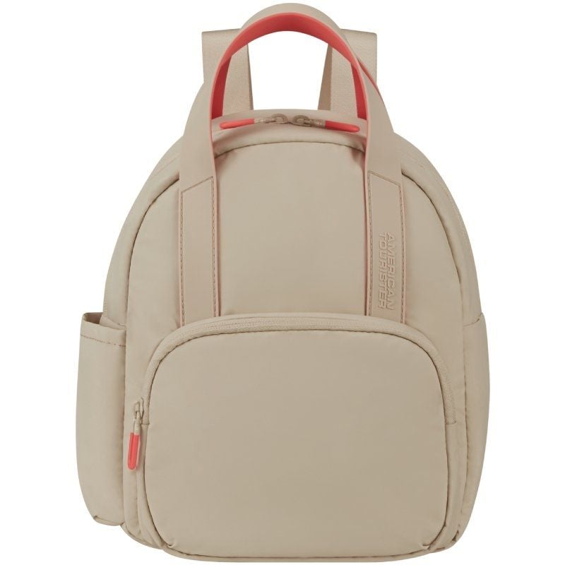 Mochila American Tourister Puffypop S/ Capacidade 8.5L/ Bege