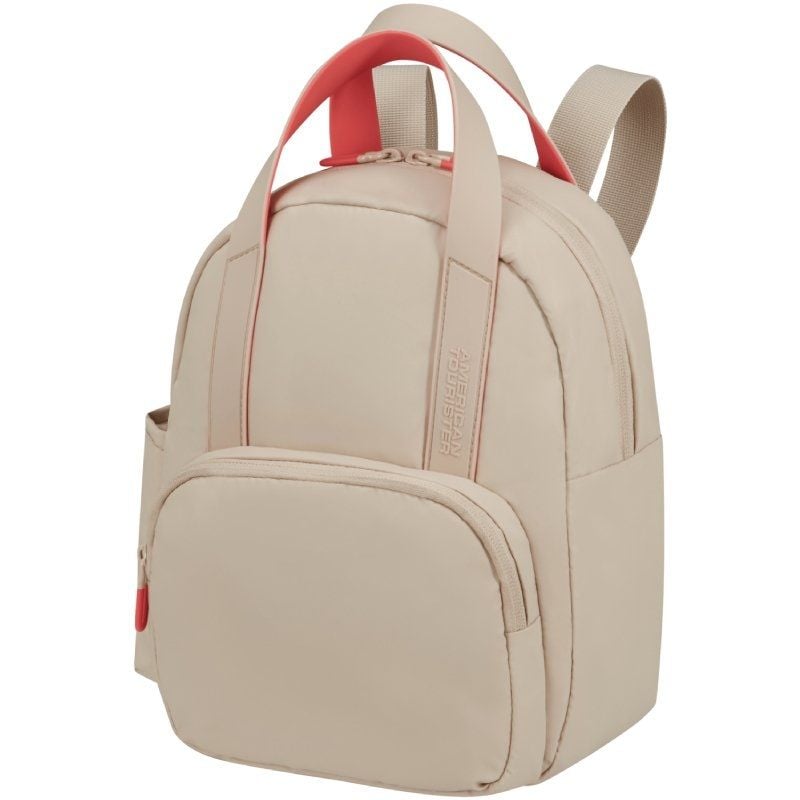 Mochila American Tourister Puffypop S/ Capacidade 8.5L/ Bege