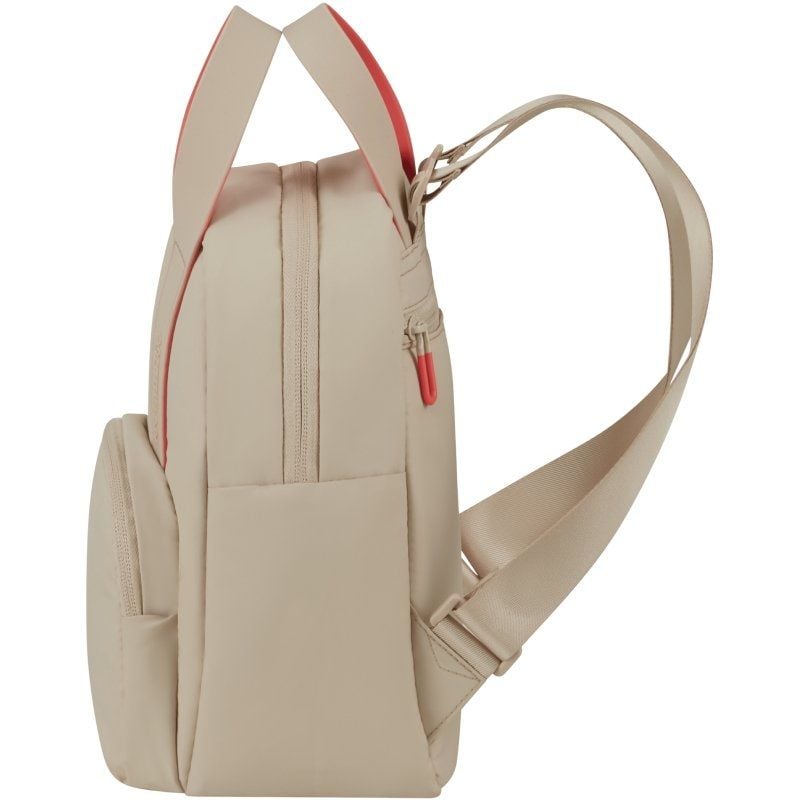 Mochila American Tourister Puffypop S/ Capacidade 8.5L/ Bege