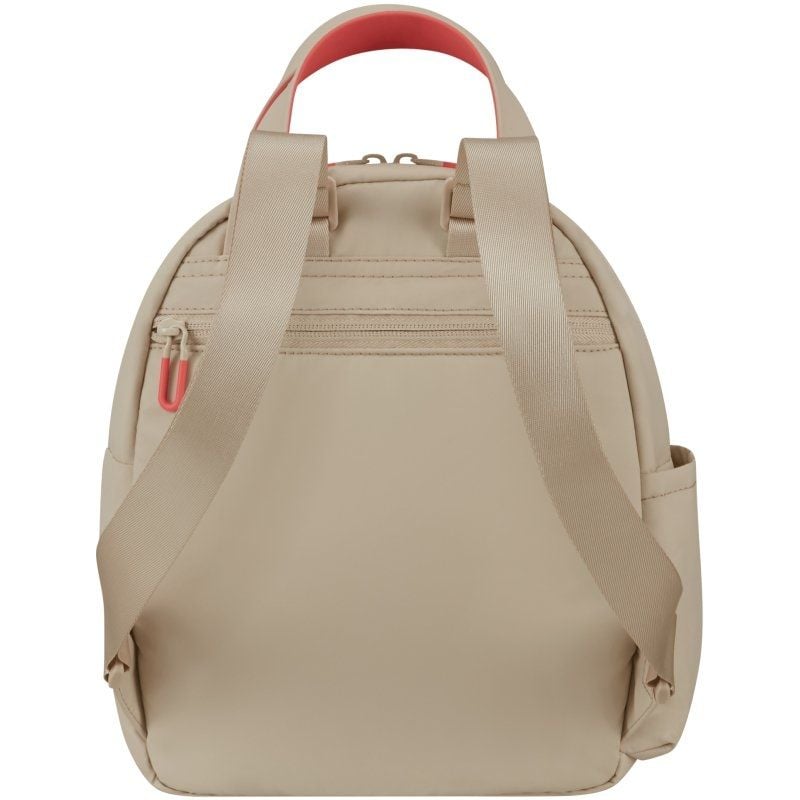 Mochila American Tourister Puffypop S/ Capacidade 8.5L/ Bege