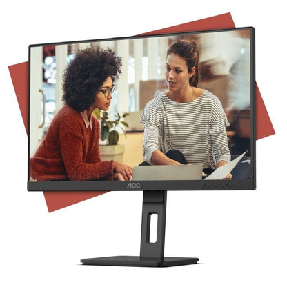 Monitor AOC 24E3QAF 23.8"/ Full HD/ Multimédia/ Regulável em altura/ Preto