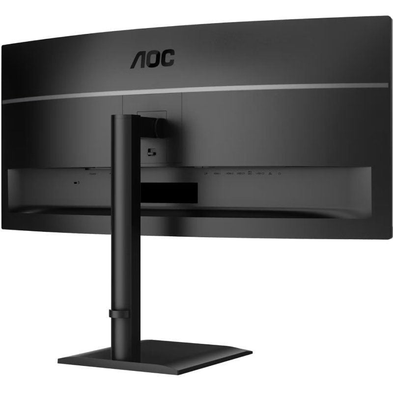 Monitor Profissional Ultrapanorâmico Curvo AOC CU34E4CV 34"/ WQHD/ Multimédia/ Regulável em altura/ Preto