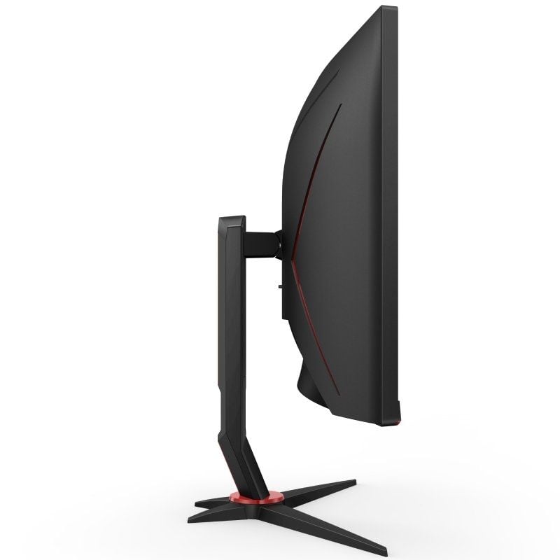 Monitor Gaming Ultrapanorâmico Curvo AOC CU34G2XP/BK 34"/ WQHD/ 1ms/ 180Hz/ VA/ Preto