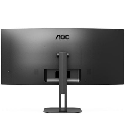 Monitor Profesional Ultrapanorámico Curvo AOC CU34V5C/BK 34"/ WQHD/ Multimedia/ Negro