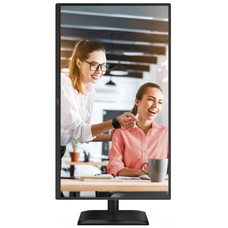 Monitor Profissional AOC Q27E4CV 27"/ QHD/ Multimédia/ Altura ajustável/ Preto