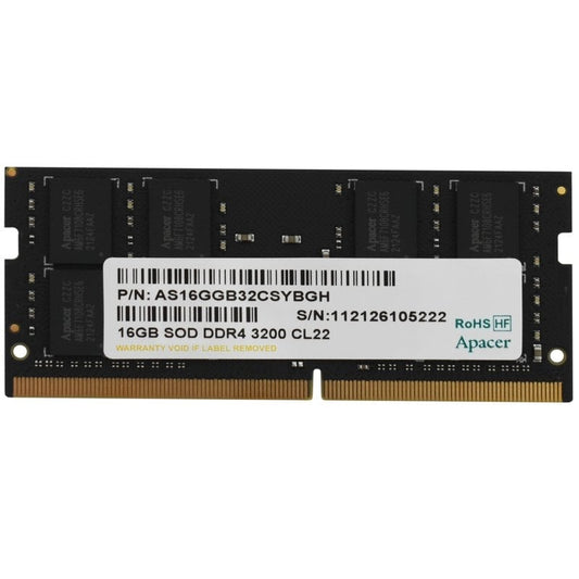 Memória RAM Apacer ES.16G21.PSH 16GB/ DDR4/ 3200MHz/ 1.2V/ CL22/ SODIMM
