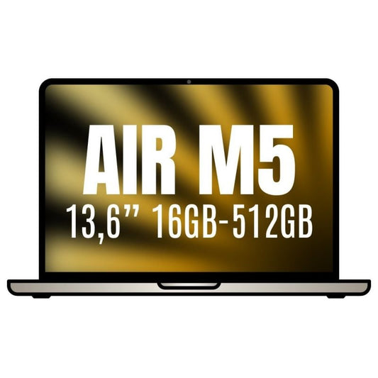 Apple Macbook Air 13,6"/ M5 10-Core CPU/ 16GB/ 512GB SSD/ 8-Core GPU/ Branco Estelar