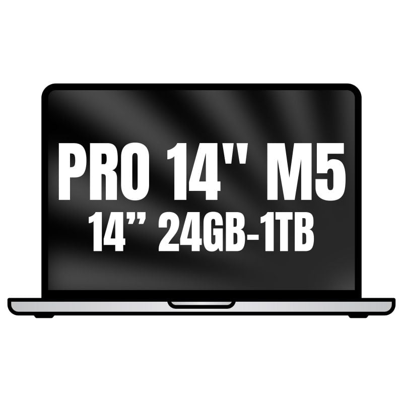 Apple Macbook Pro 14"/ M5 Pro 15-Core CPU/ 24GB/ 1TB SSD/ 16-Core GPU/ Prateado