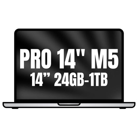 Apple Macbook Pro 14"/ M5 Pro 15-Core CPU/ 24GB/ 1TB SSD/ 16-Core GPU/ Plata
