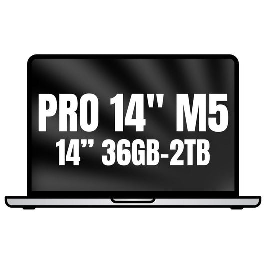 Apple Macbook Pro 14"/ M5 Max 36-Core CPU/ 36GB/ 2TB SSD/ 32-Core GPU/ Prateado