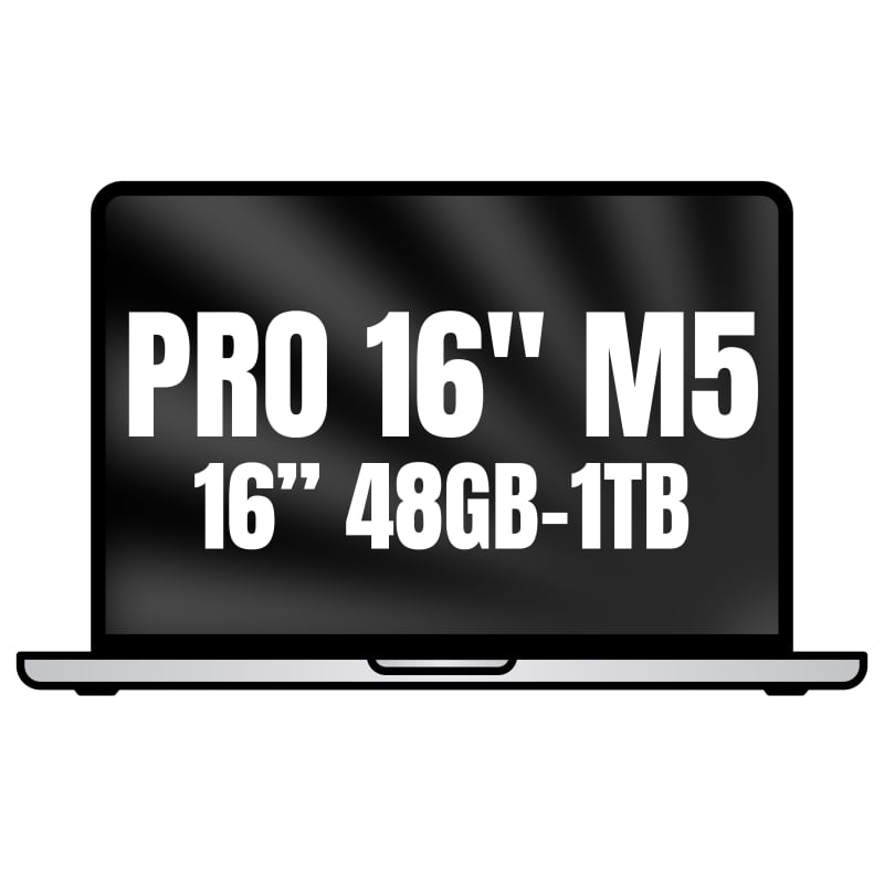 Apple Macbook Pro 16"/ M5 Pro 18-Core CPU/ 48GB/ 1TB SSD/ 20-Core GPU/ Prateado