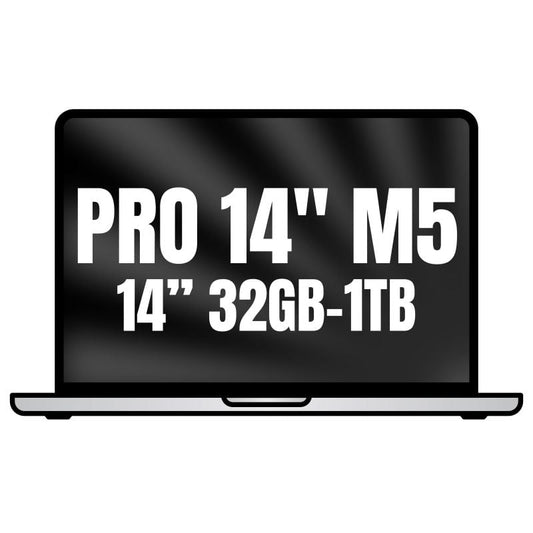 Apple Macbook Pro 14"/ M5 10-Core CPU/ 32GB/ 1TB SSD/ 10-Core GPU/ Plata