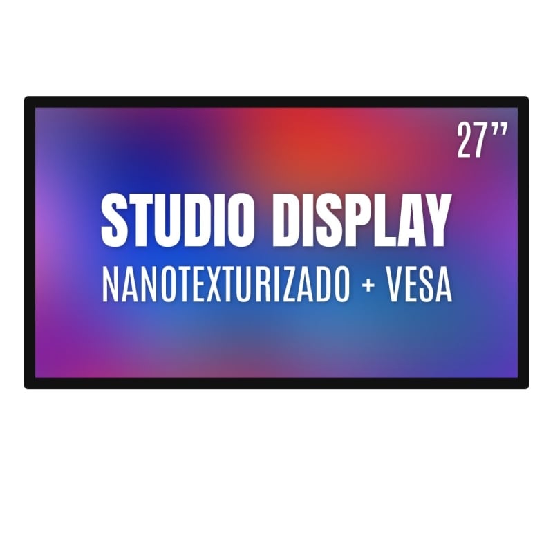 Apple Studio Display 27"/ Vidro nano-texturizado/ Suporte com inclinação ajustável