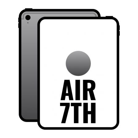 Apple iPad Air 11" 7th Wi-Fi/ M3/ 256GB/ Gris Espacial