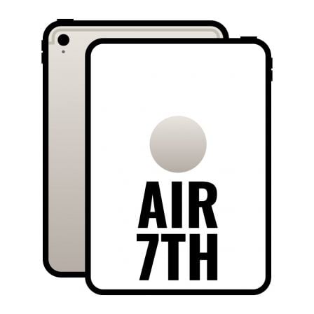 Apple iPad Air 11" 7th Wi-Fi Cell/ 5G/ M3/ 128 GB/ Blanco Estrella