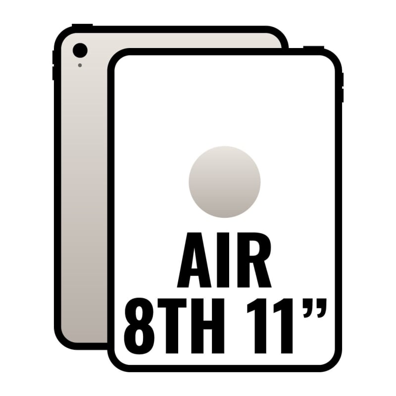 Apple iPad Air 11" 8.ª Wi-Fi/ M4/ 512 GB/ Branco Estelar