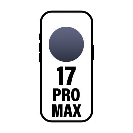 Smartphone Apple iPhone 17 Pro Max 2TB/ 6.9"/ 5G/ Azul oscuro