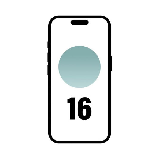 Smartphone Apple iPhone 16 256GB/ 6.1"/ 5G/ Verde Azulado